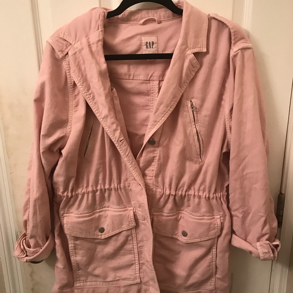 Pink Gap Denim Jacket